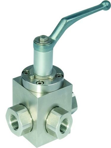 Vanne à boisseau sphérique - DN 10 - 25, max. 350° C | TKH3 series - Pister Kugelhähne - à levier / pour vapeur / en acier inoxydable