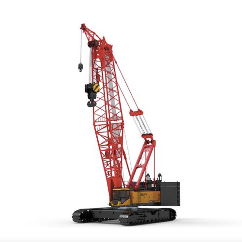 Grue sur chenilles - SCC2000A - SANY - à flèche / treillis / pour chantier