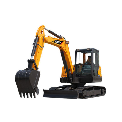 Mini pelle - SY50U  - SANY - sur chenilles / Tier 4 final / pour chantier de construction