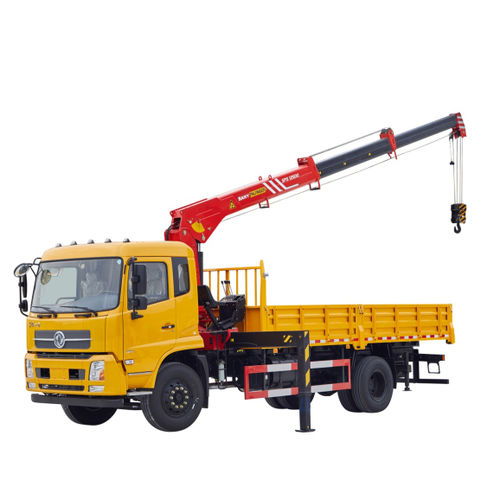 Grue montée sur camion - SPS12500 - SANY - à flèche / télescopique / pour chantier