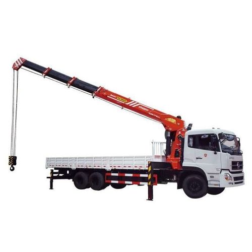 Grue montée sur camion - SPS35000 - SANY - à flèche / télescopique / pour chantier