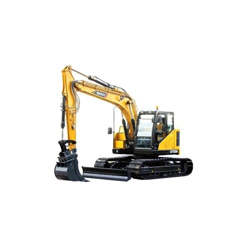 Pelleteuse intermédiaire - SY155U  - SANY - sur chenilles / diesel / pour chantier de construction