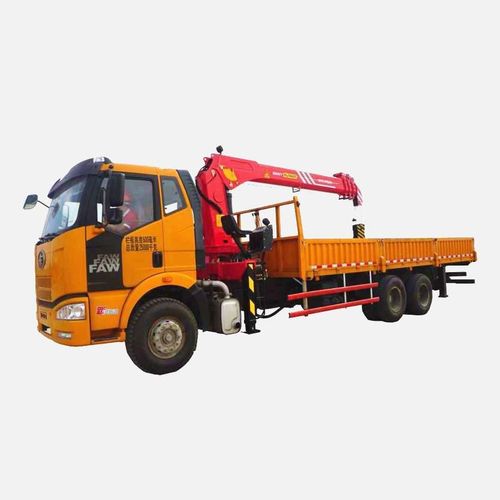Grue montée sur camion - SPS17500 - SANY - télescopique / pour chantier / de levage