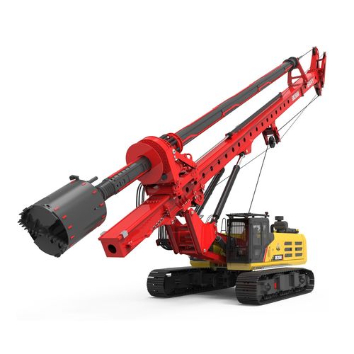 Foreuse rotative - SR285R-C10 - SANY - de pieux de fondation / sur chenilles / télécommandée