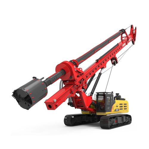 Foreuse rotative - SR360R-E10 - SANY - de pieux de fondation / sur chenilles / télécommandée