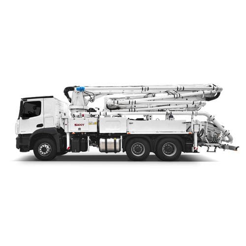 Pompe à béton automotrice pour chargeuse - SYG5211THB 25C-10(SZ-EU) - SANY - mobile / pour chantier / à piston