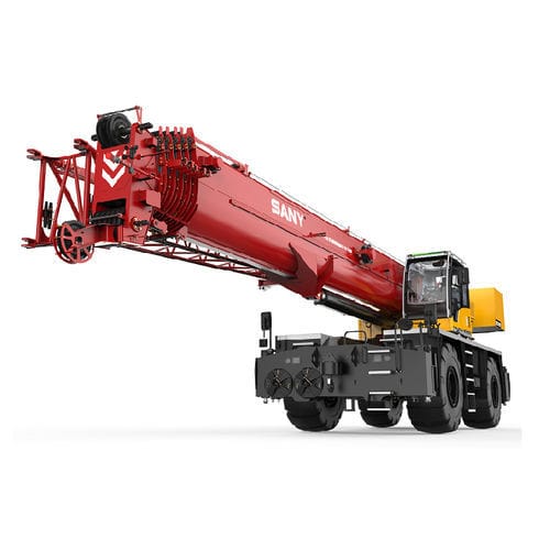Grue mobile - SRC1100T - SANY - télescopique / pour terrain difficile / de levage