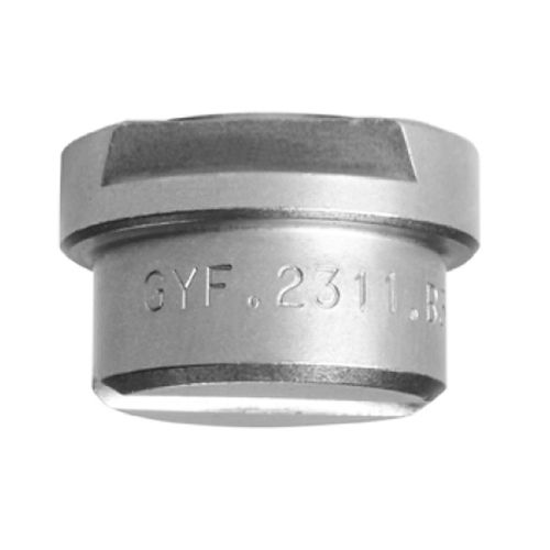 Buse de pulvérisation - GY series  - PNR Italia - pour liquides / à jet plat / en acier inoxydable