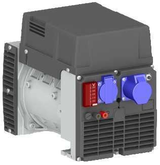 Alternateur monophasé - M 100 series  - Nuova Saccardo Motori - brushless / 2 pôles / industriel