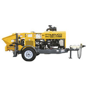 Pompe à béton montée sur remorque - LS450 - Multiquip, Inc. - pour chantier / à piston