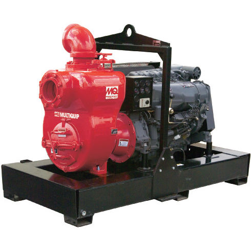 Pompe centrifuge - MQ600H - Multiquip, Inc. - pour eaux chargées / diesel / auto-amorçante
