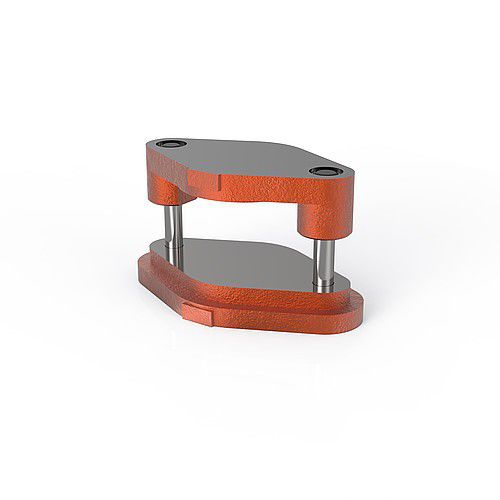 Bloc à colonne en fonte - 201.01. series - FIBRO GmbH - pour presse / en acier / en aluminium