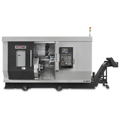 Centre de fraisage-tournage CNC - UA-1500T2Y2 - Accuway Machinery - horizontal / multi-axe / bi-tourelle