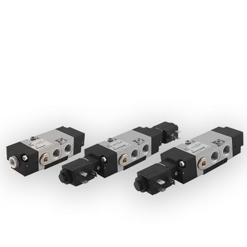 Distributeur pneumatique à tiroir - 514 series - PNEUMAX - actionné pneumatiquement / à commande électrique / 3/2 voies