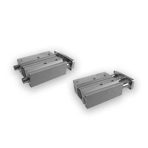Vérin guidé - 6100-6101-6110 series - PNEUMAX - pneumatique / à tige / double effet
