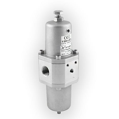 Filtre régulateur à air comprimé - SS174AEAA - PNEUMAX - à membrane / en acier inoxydable