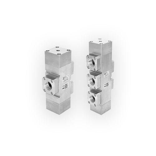 Électrovanne à commande directe - Steel line series - PNEUMAX - 5 voies / air / pour gaz naturel