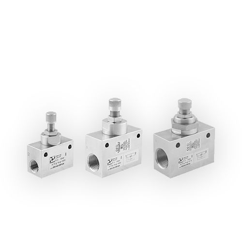 Régulateur de débit pour air - Steel line series  - PNEUMAX - pour gaz / en acier inoxydable / ATEX
