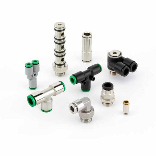 Raccord pneumatique - RAP  - PNEUMAX - push-in / en laiton