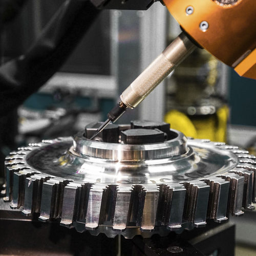 Cellule robotisée d'ébavurage - Acme Manufacturing - de profilage / pour l'industrie automobile / pour l'industrie aéronautique