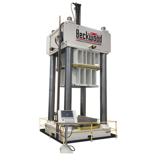 Presse hydraulique - Beckwood Press - de formage / pour l'aérospatiale / à 4 colonnes