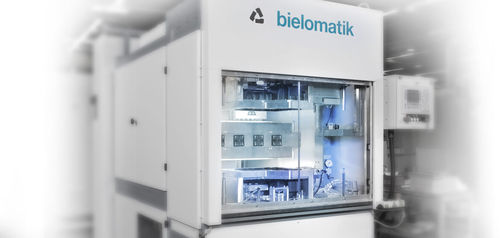 Machine de soudage à infrarouge - bielomatik GmbH - servocommandée / pour plastique / intégrée