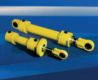 Vérin hydraulique - CC - ATOS - double effet / rond
