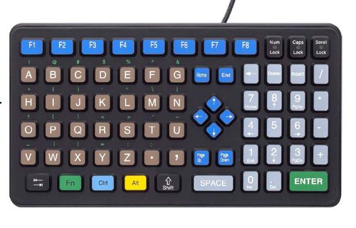 Clavier de bureau - CorStryke-72-SR - Corvalent - à touches mécaniques / industriel / USB