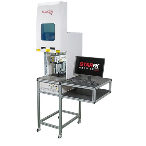 Système de gravure et marquage laser à fibre pulsé - 3801  - Laserstar Technologies Corporation - laser MOPA / de métal / pour composants électroniques