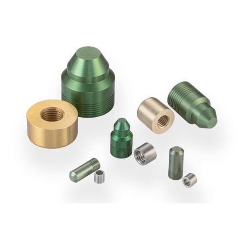 Bouchon cylindrique - PLRA4060010A - THE LEE COMPANY - fileté / en aluminium / de support