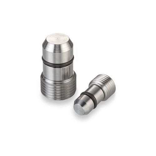 Bouchon cylindrique - PLAA5020110A - THE LEE COMPANY - fileté / en inox / en aluminium