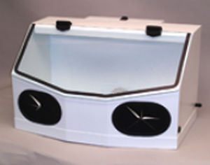 Cabine de sablage à pression - Work Chamber ® Mini-Cab - Crystal Mark - manuelle
