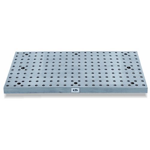 Plaque d'appui en métal - BP 02-50 series - Vischer & Bolli AG - rectangulaire