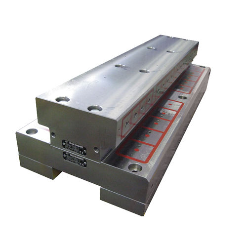 Plateau magnétique électropermanent - Quad Rail - MAG AUTOBLOK TECNOMAGNETE - pour fraisage de rails