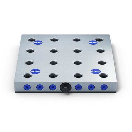 Unité de centrage et bridage au point zéro pour machine-outil - 45641 - LANG Technik - à plaque de serrage modulaire / à système de serrage multiple / à grande précision