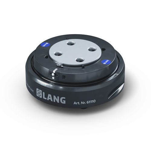 Unité de centrage et bridage au point zéro pour machine-outil - 61110 - LANG Technik - à plaque de serrage modulaire / à grande précision / pour usinage 5 axes