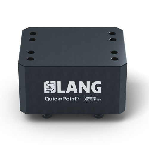 Unité de centrage et bridage au point zéro pour machine-outil - 44100 - LANG Technik - à plaque de serrage modulaire / à grande précision / pour usinage 5 axes