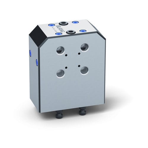 Unité de centrage et bridage au point zéro mécanique - 47220 - LANG Technik - en acier / compacte / à système de serrage multiple