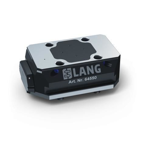 Unité de centrage et bridage au point zéro pour machine-outil - 64550 - LANG Technik - à plaque de serrage modulaire / à grande précision / pour usinage 5 axes