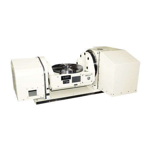 Table rotative entraînée par moteur - MDAT series - MMK Matsumoto Europe - inclinable / basculante / pour fraisage