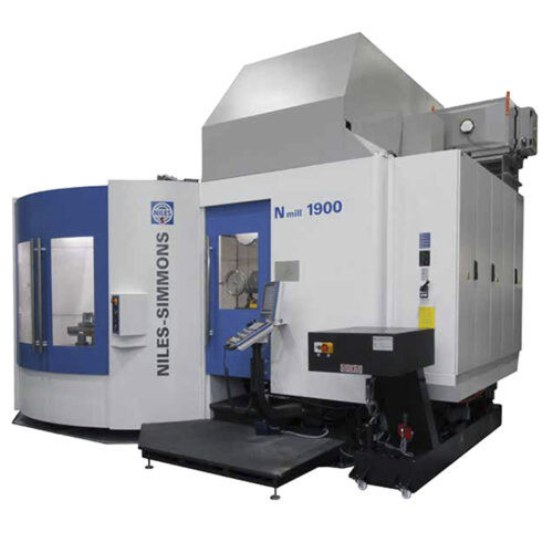 Centre d'usinage 5 axes - NMILL 1900 - Niles-Simmons Industrieanlagen - vertical / à portique / HSK F63