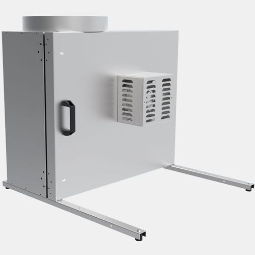 Ventilateur sur pied - KBA - Rosenberg Ventilatoren GmbH - centrifuge / d'évacuation / en acier galvanisé