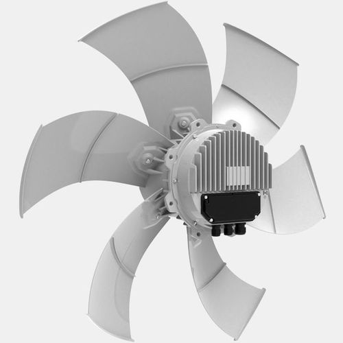 Ventilateur mural - AKFG - Rosenberg Ventilatoren GmbH - axial / à moteur EC / en fonte d'aluminium