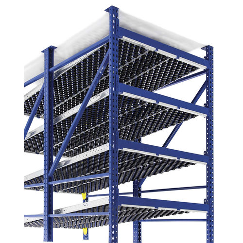 Rayonnage picking - roller rack - UNEX Manufacturing - modulaire / réglable / pour charges légères