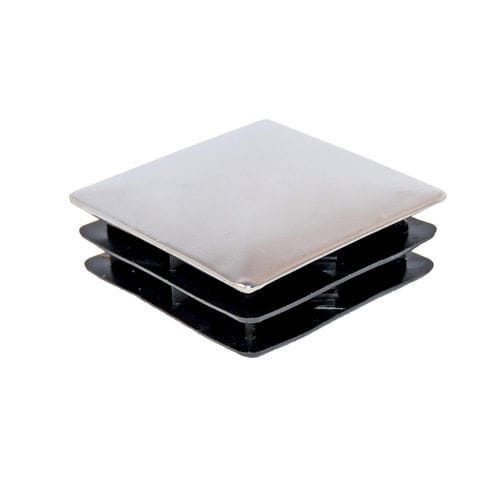 Embout recouvrant carré - ILQC series - PANOZZO Srl - non fileté / en polyéthylène / en chrome