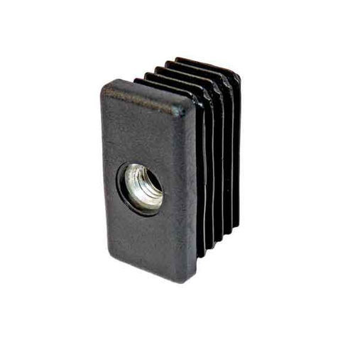 Embout recouvrant fileté - ILRFA series - PANOZZO Srl - rectangulaire / en métal / en plastique