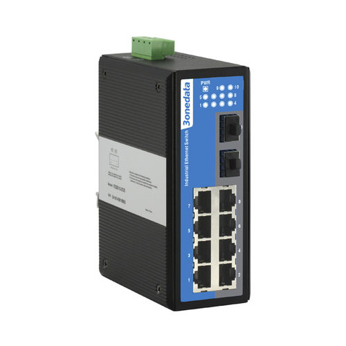 Commutateur Ethernet 10 ports - IES2010 Series - 3onedata Co.,Ltd. - non administrable / Gigabit Ethernet / de niveau 2