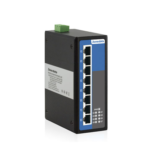 Commutateur Ethernet 8 ports - ES208G - 3onedata Co.,Ltd. - non administrable / Gigabit Ethernet / de niveau 2