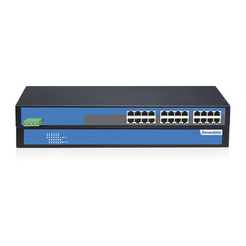 Commutateur Ethernet non administrable - ES1024 - 3onedata Co.,Ltd. - 24 ports / de niveau 2 / sur rack