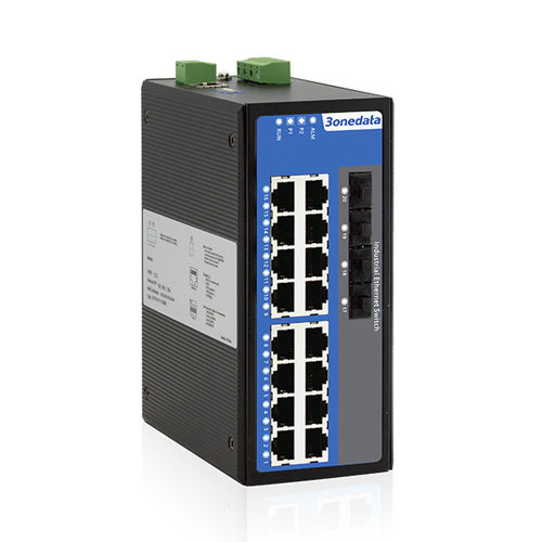Commutateur Ethernet administrable - IES7120G Series - 3onedata Co.,Ltd. - 20 ports / gigabit / de niveau 2